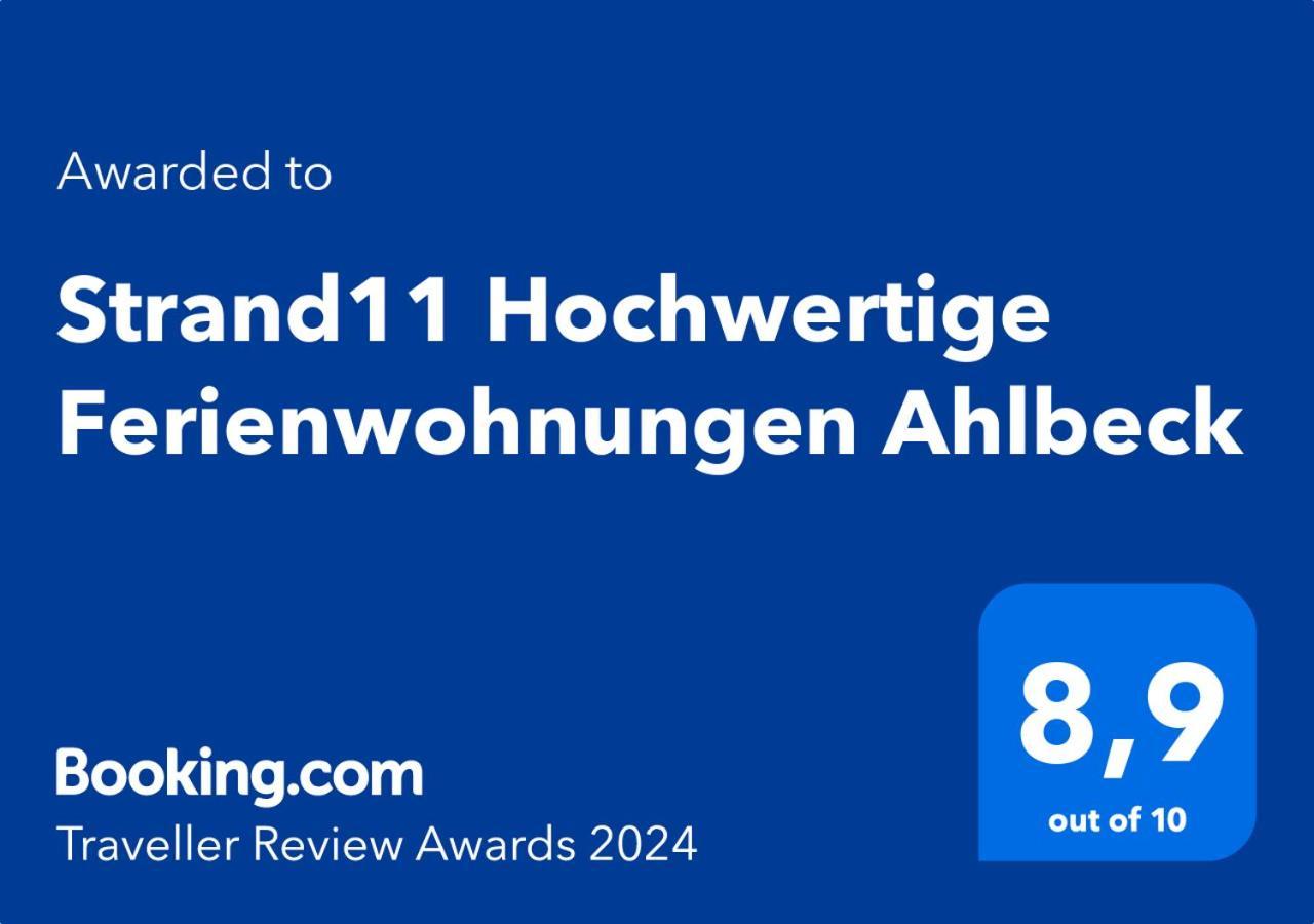Strand11 Hochwertige Ferienwohnungen Ahlbeck هيرينجسدورف المظهر الخارجي الصورة